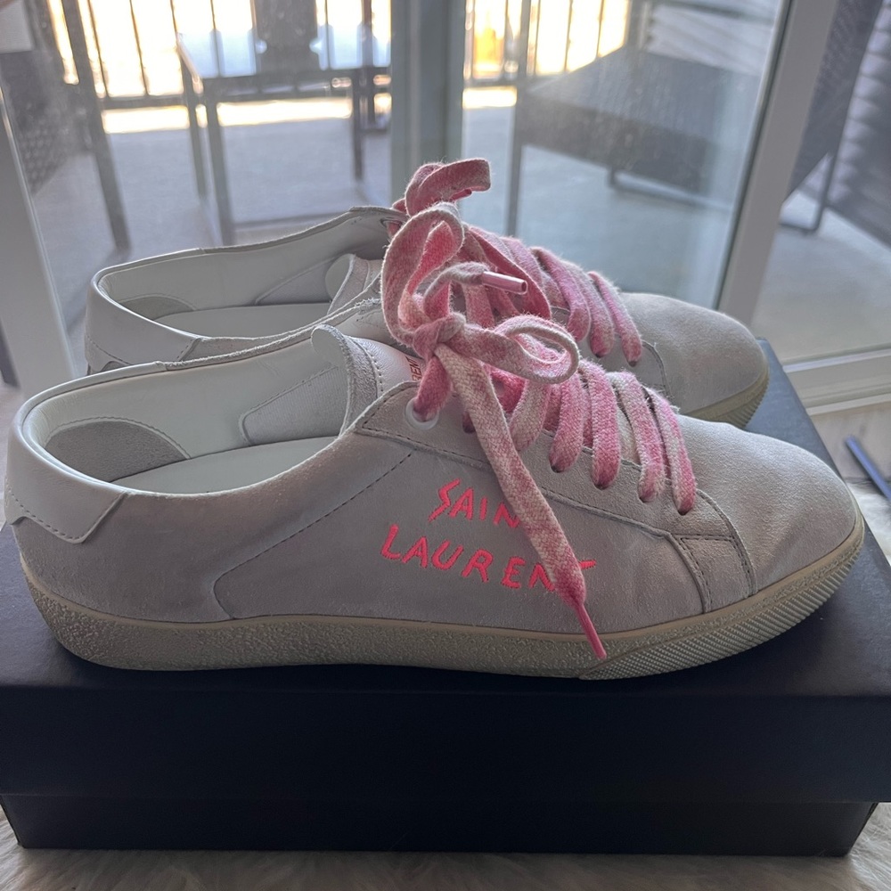 women’s saint laurent sneakers